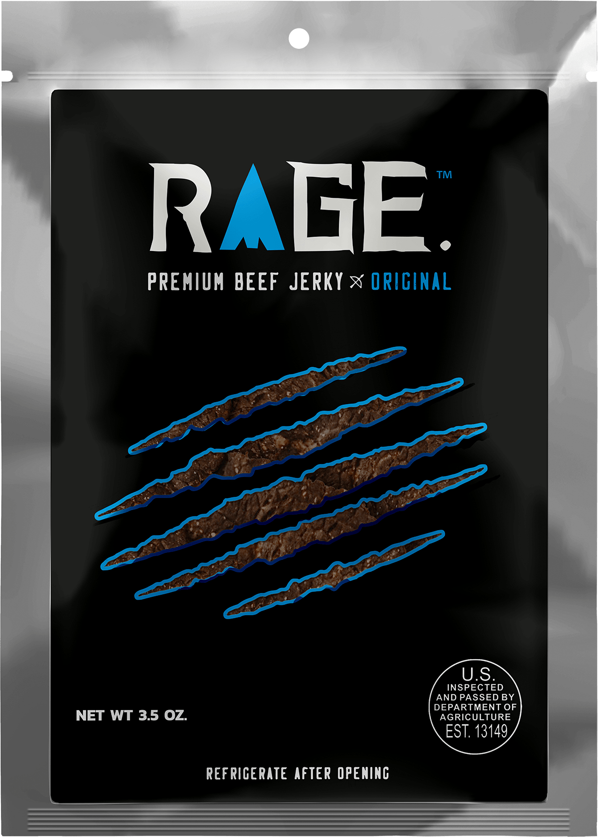 Rage Original Beef Jerky - 3.5oz